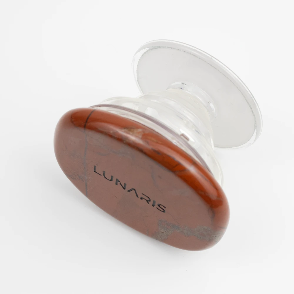 Uchwyt na telefon z Jaspisu Czerwonego