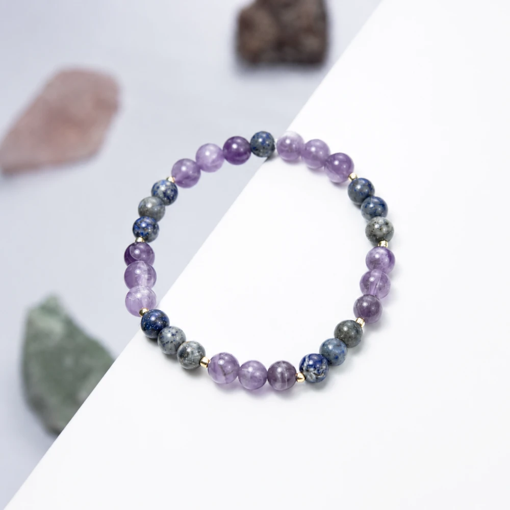 Intuicja i Prawda - Lapis Lazuli i Ametyst