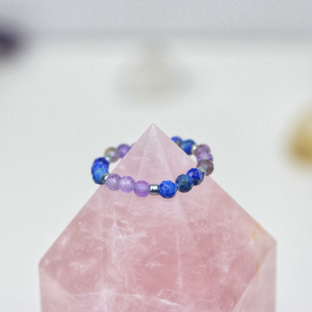 Pierścionek Intuicja i Prawda – Lapis Lazuli i Ametyst.jpg