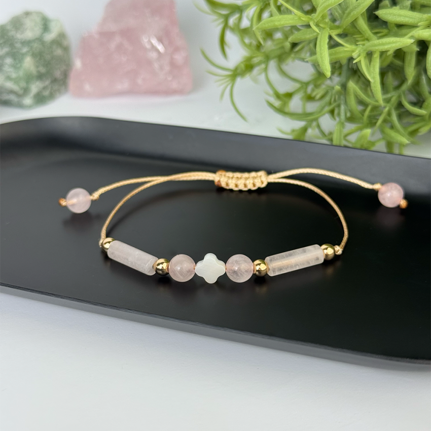 Bransoletka Różowy Kwarc Perła_.png