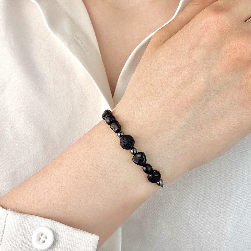 Bransoletka - Czarny Turmalin Lawa.jpg