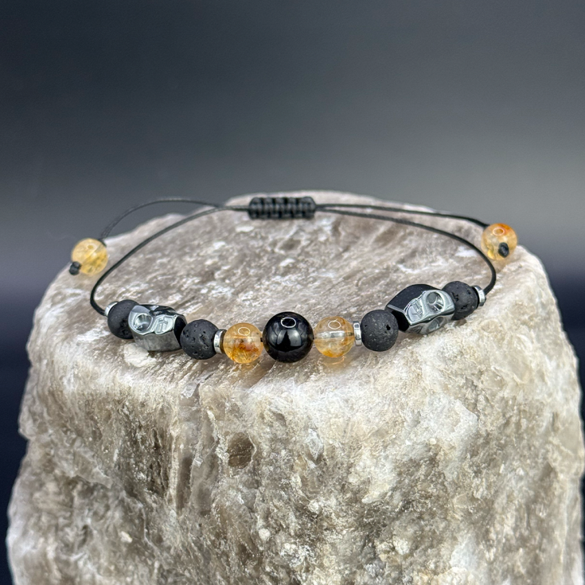 Cytryn Lawa Turmalin bransoletka męska.png