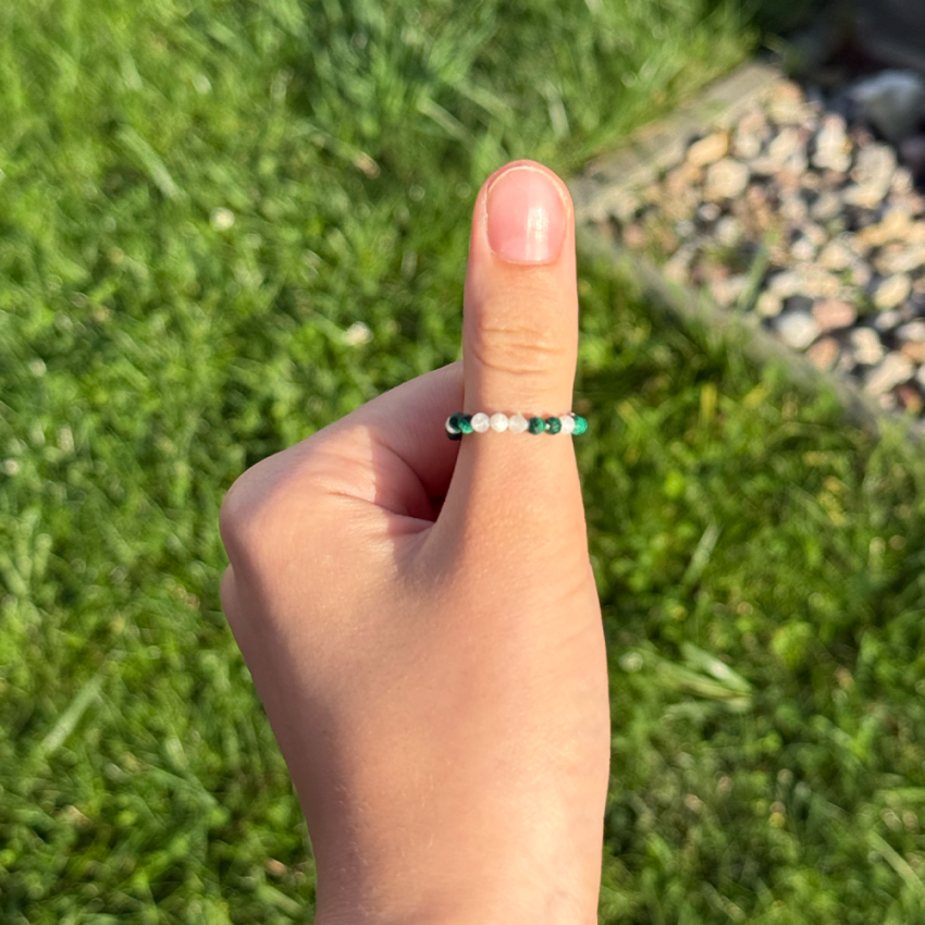 Pierścionek Malachit Kamień Księżycowy.png